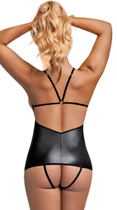 Ultra-seductive wetlook chemise