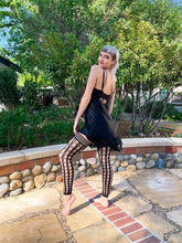 Sexy fishnet Footless thigh-high tights