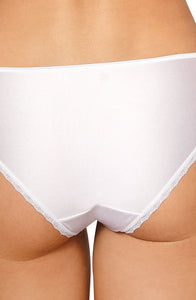 Sensual brief with embroidered detailing