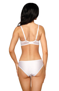 Sensual delicate lace soft cup bridal bra