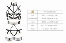 Night of secrets - Designer Harness lingerie set