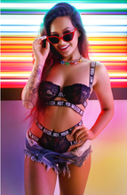 Not Your Bitch Lace Bra & Cutout Panty