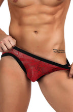 Sexy sheer floral lace men’s briefs