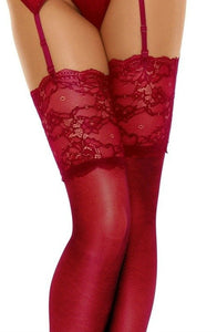 Delightful nylon stockings