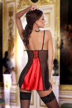 Stunning satin babydoll set