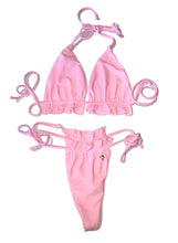 Hanna Triangle Top & Thong Bottom - Baby Pink
