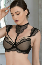 Lace choker bra