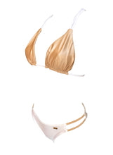 Klio Triangle Top & Skimpy Bottom - Gold