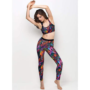 Long Leggings Active Multicolor