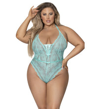Soft floral lace bodysuit