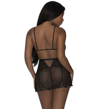 Sensual lace babydoll set