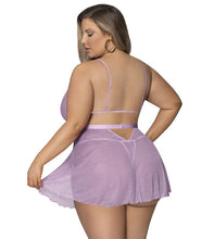 Sensual lace babydoll set