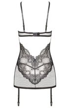 Beautiful black lace chemise