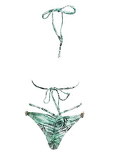 Megan Triangle Top & Strappy Tango Bottom - Tiger Ocelot