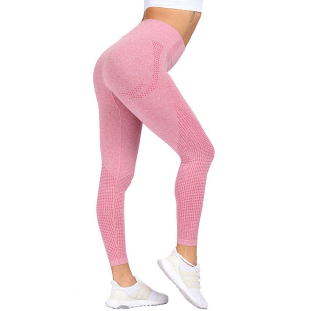 High Waist Seamless Push Up Leggings