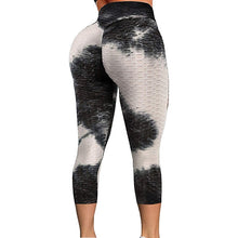 Anti-Cellulite Compression patchwork leggings