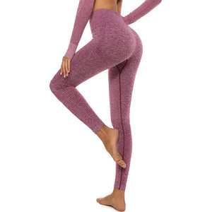 High Waist Seamless Push Up Leggings