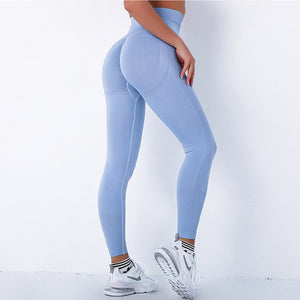 High Waist Seamless Push Up Leggings