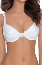 Gorgeous floral push up bra