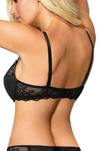 Sexy push up bra with harness details