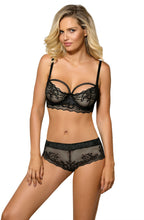 Feminine crop top lace bra