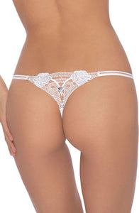 Hot thong with diamante detail
