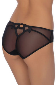 Elegant heart shaped brief