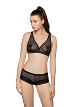 Beautiful bridal brief with floral applique
