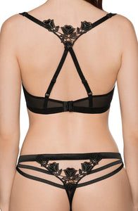 Beautiful delicate floral thong