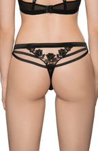 Beautiful delicate floral thong
