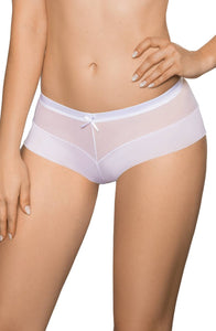 Beautiful bridal brief with floral applique