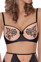 Floral push up bra