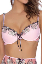 Beautiful floral embroidered bra