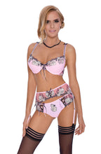 Beautiful floral embroidered bra