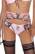 Gorgeous thong with floral embroidery