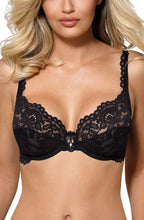 Alluring soft cup lace bra