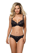 Alluring soft cup lace bra