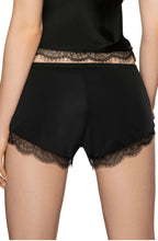 Beautiful black satin short