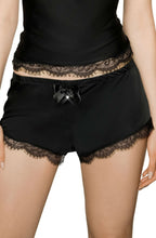Beautiful black satin short